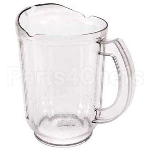 PL60CW-135 Compatible Cambro Pitcher 60 Oz Plst-135 Hammered/Clear