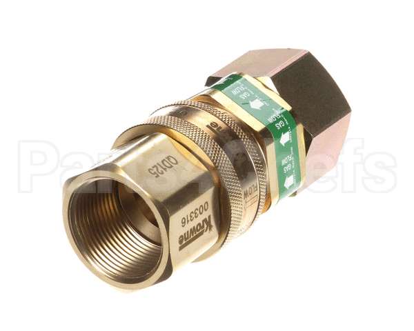 QD125 Krowne 1-1/4 Quick Disconnect For Gas Hoses