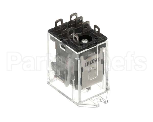 R0196 Bki Relay, Dpdt, 220/240V, Flange Mount