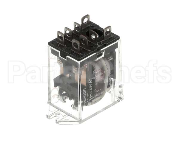 R0196 Bki Relay, Dpdt, 220/240V, Flange Mount