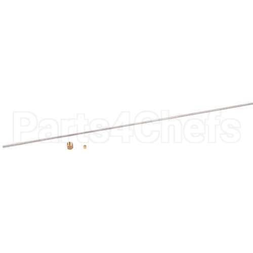 R3035X Compatible Bakers Pride 60 Pilot Tube W/Nut & Ferrule