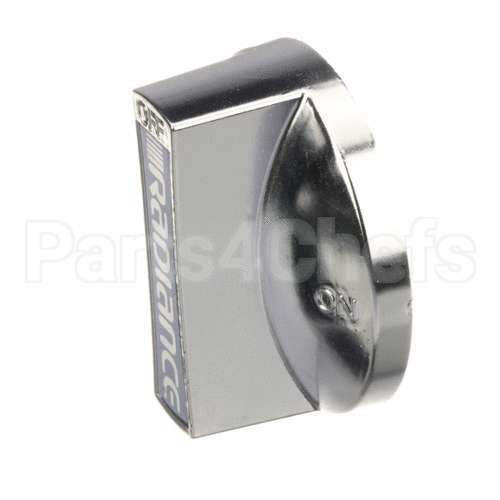 RCP1026 Turbo Air Knob, On/Off, Silver, Countert