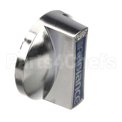 RCP1026 Turbo Air Knob, On/Off, Silver, Countert