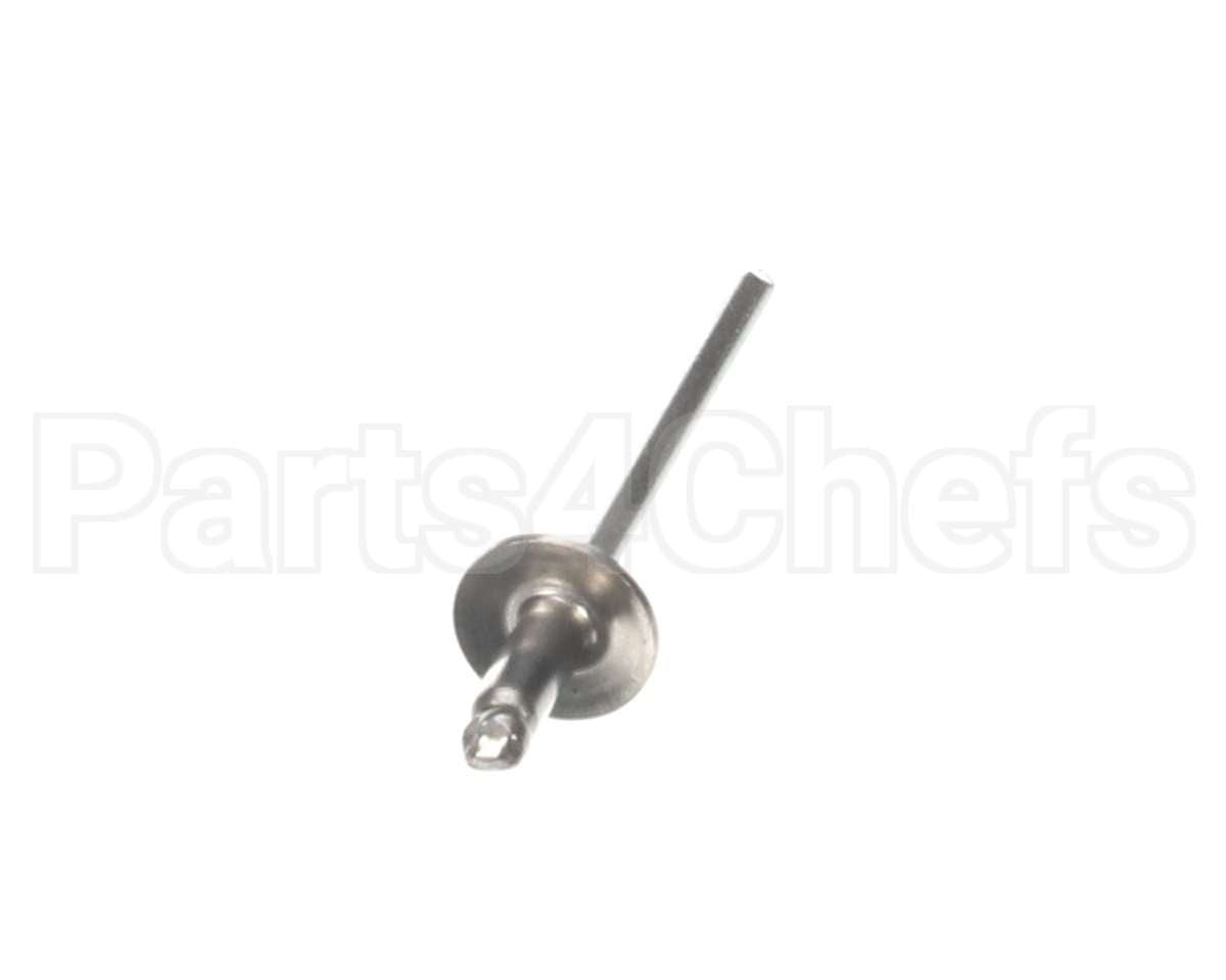 RI-2094 Alto Shaam Rivet,Blind,#43,Lrg Flg,Stnls,