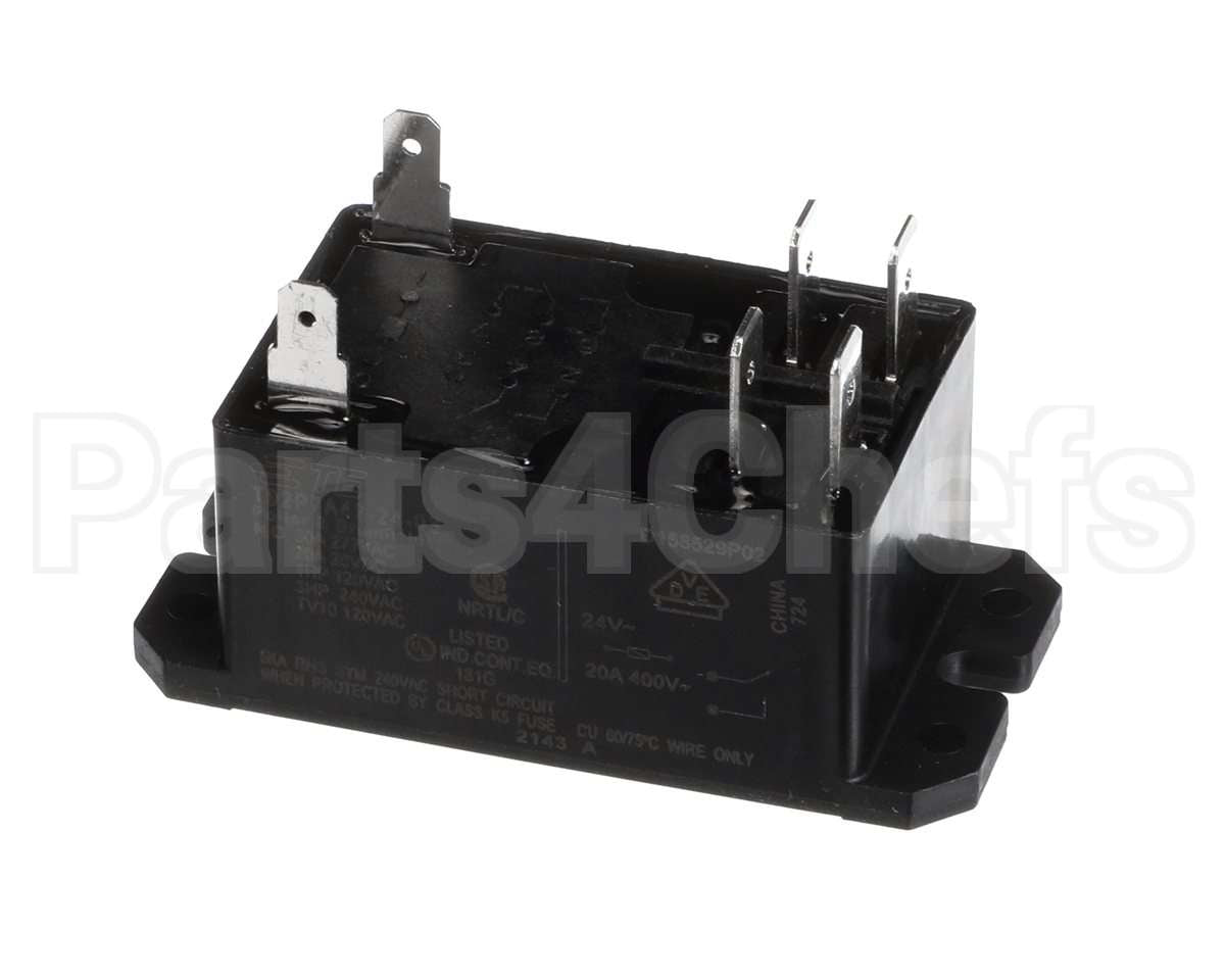 RLY03742 Trane Relay, 24V Ac, 240V, Dpst-No