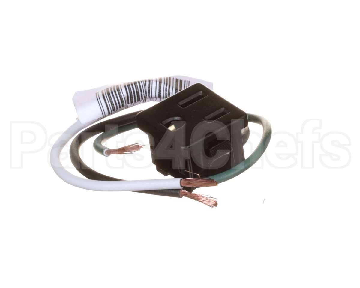RP-3396 Alto Shaam Receptacle,Snap In,15A,125V