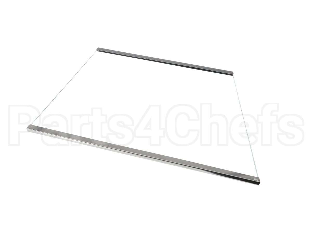 RP GLS0616 Randell Glass, End 15 3/8 L X 11.5 Tall 11 3/8 T
