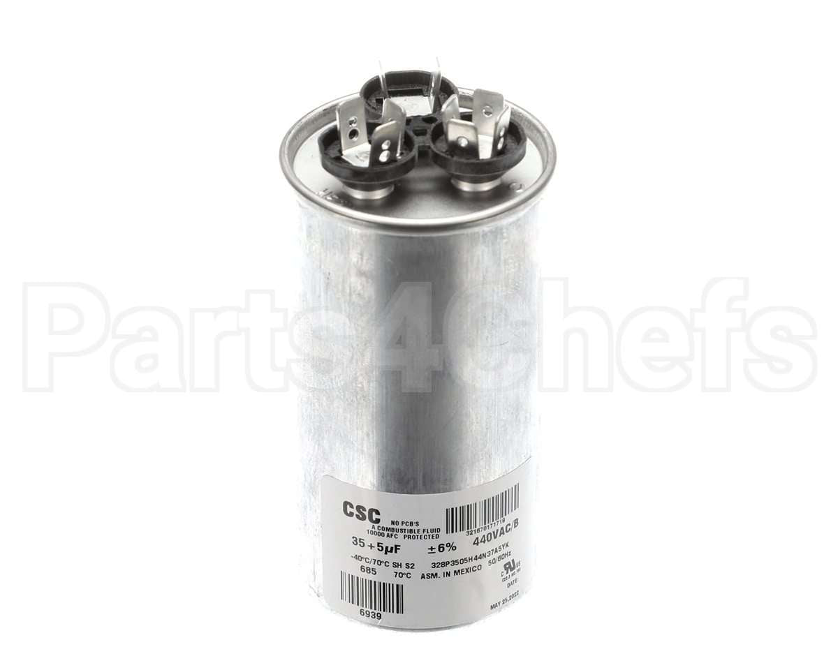 S1-02425859700 York Dual Run Capacitor, 35/5Mfd,440V,Round