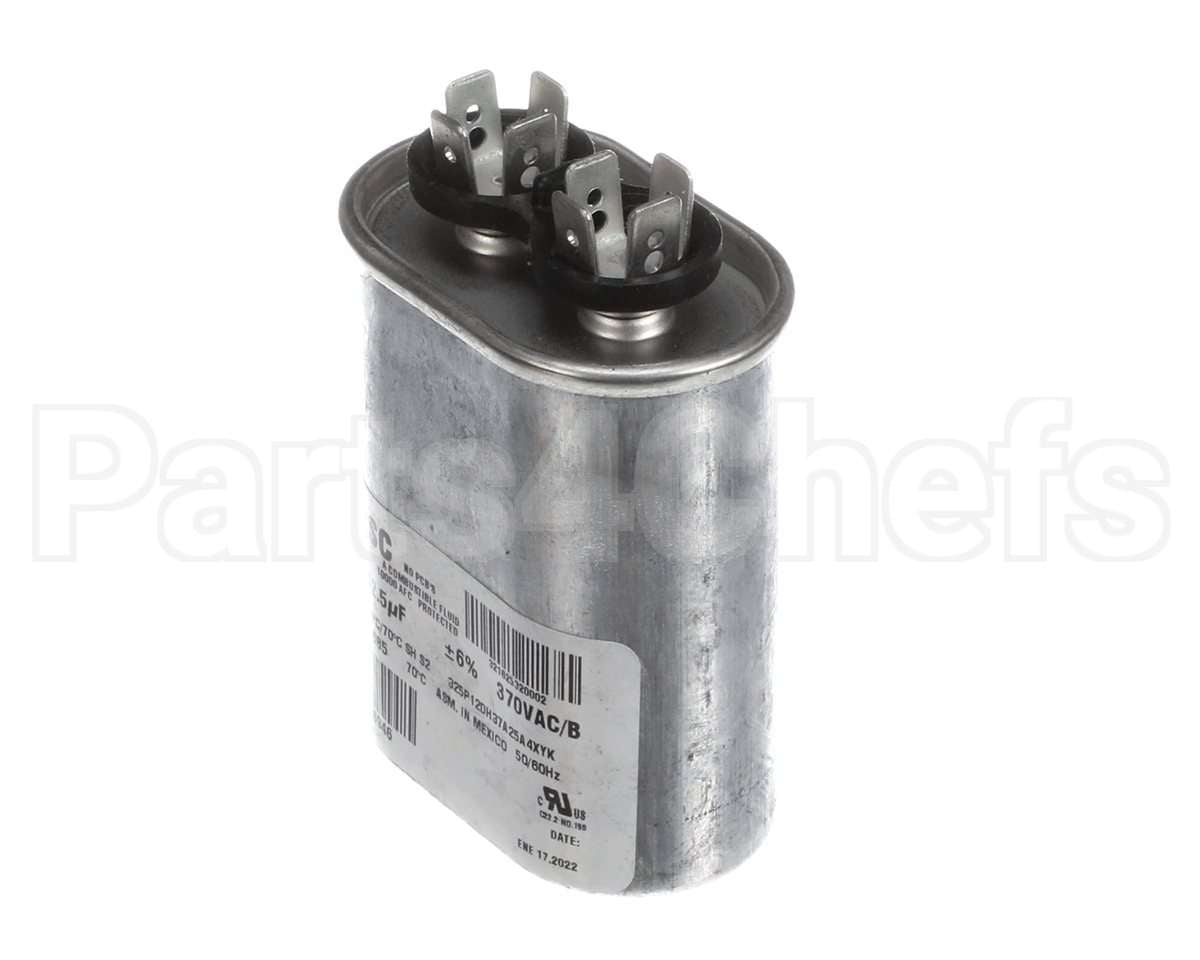 S1-02425899000 York Capacitor,Run Single,12.5Mfd,370V,Flat