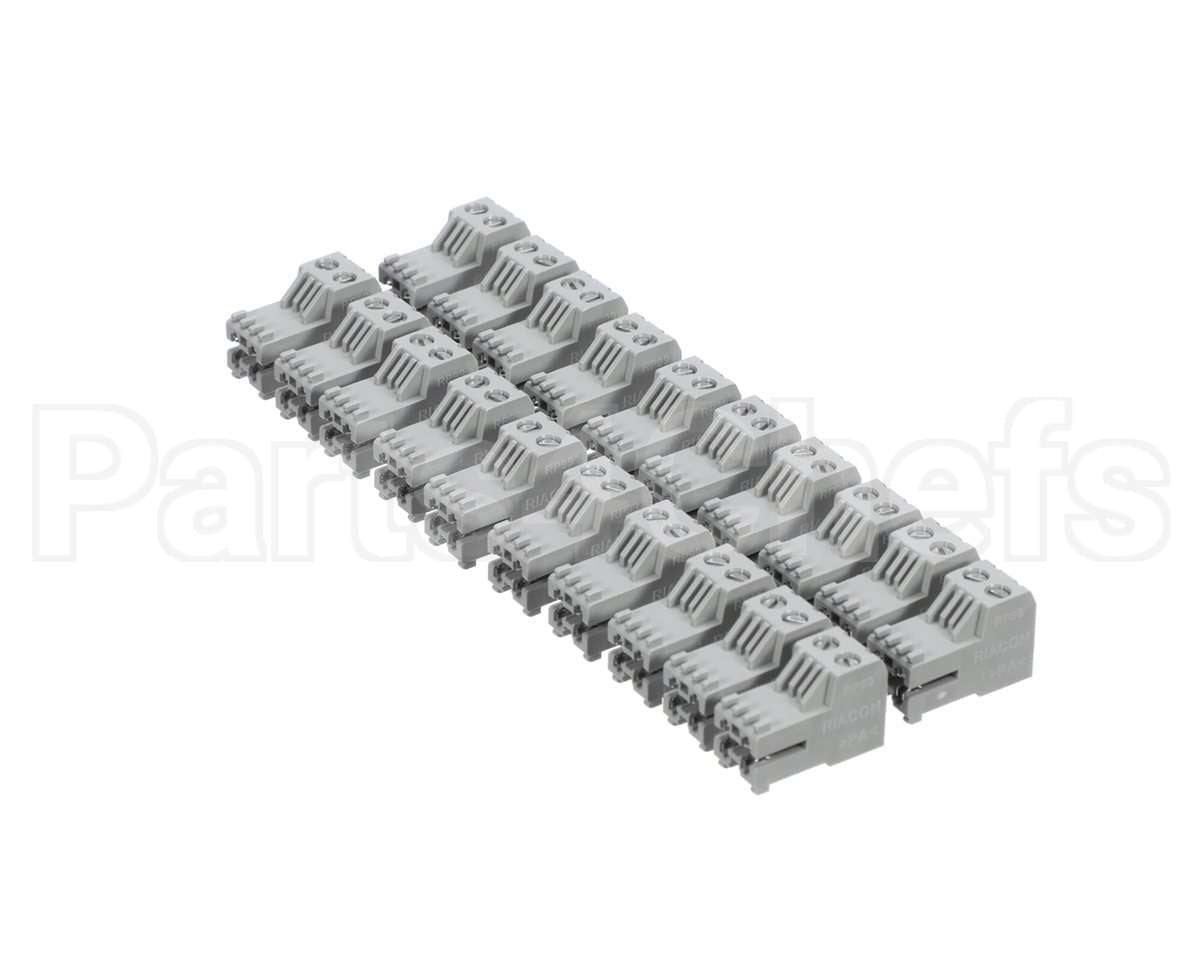 S1-02547258000 York Connector,Edge,2 Pin (Bag Of 20)