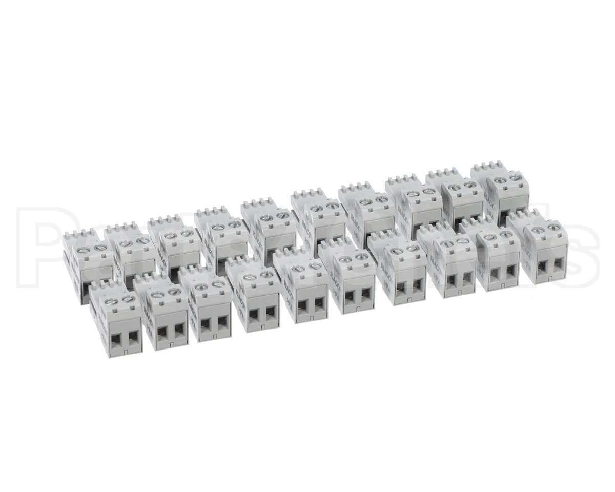 S1-02547258000 York Connector,Edge,2 Pin (Bag Of 20)