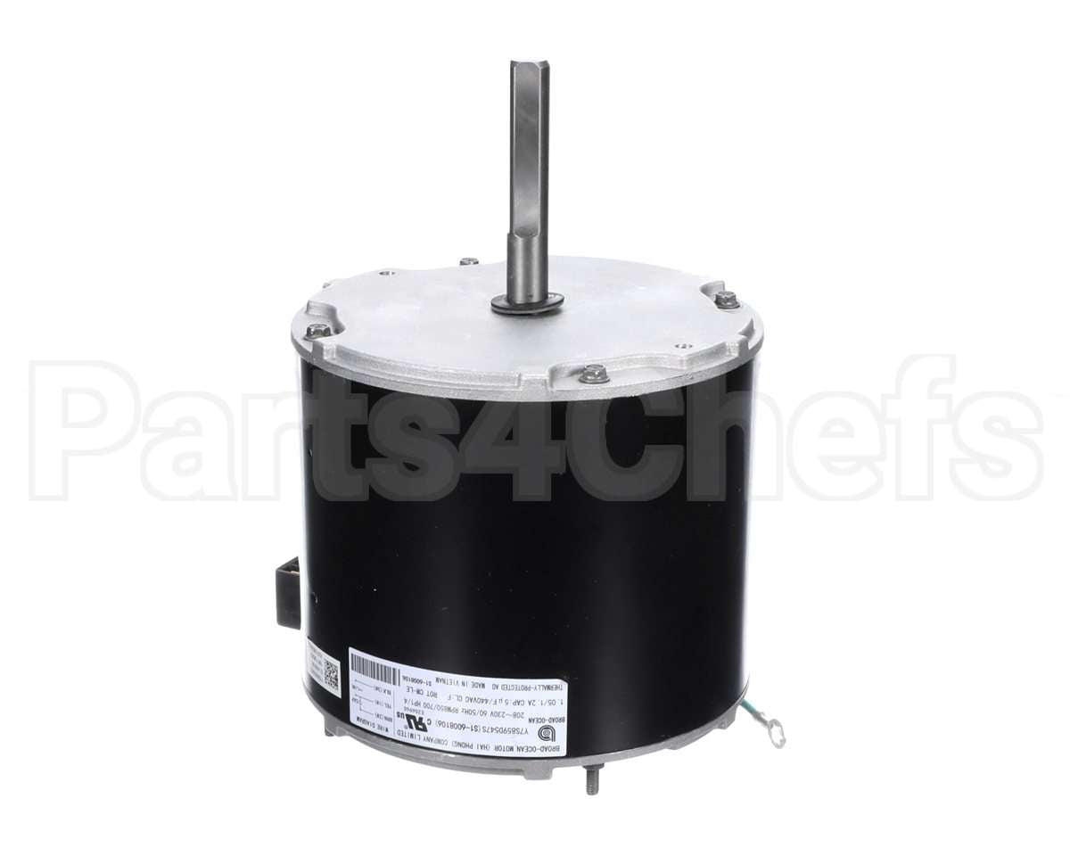 S1-6008106 York Mtr,Cond,1/4,850,Cw,Vsd,208/230-1-60