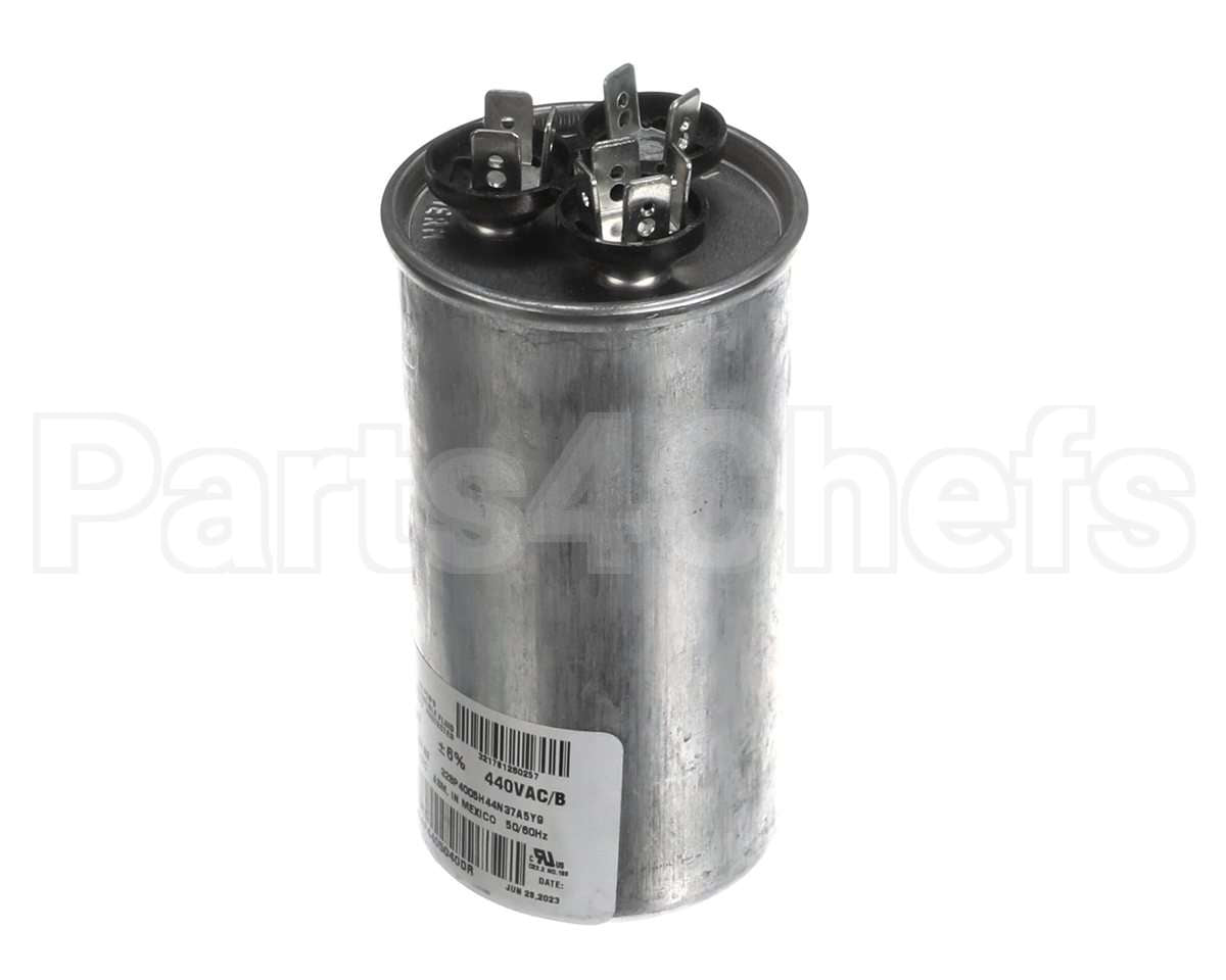 S1-CAP4405040DR York Capacitor,Run Dual,40/5Mfd,440V,Round