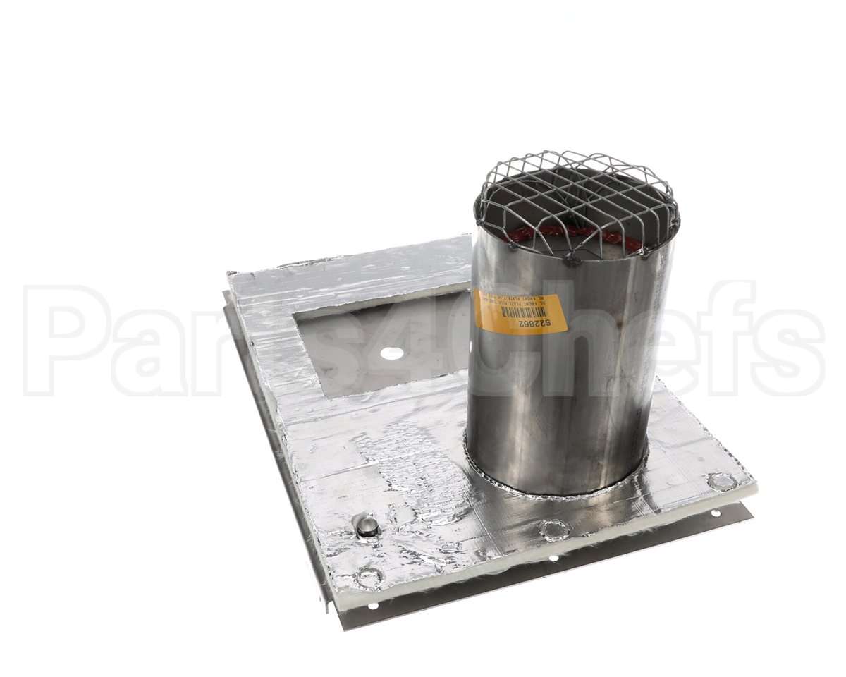 S22862 Aaon Rl Front Plate/Flue Tube Assembly