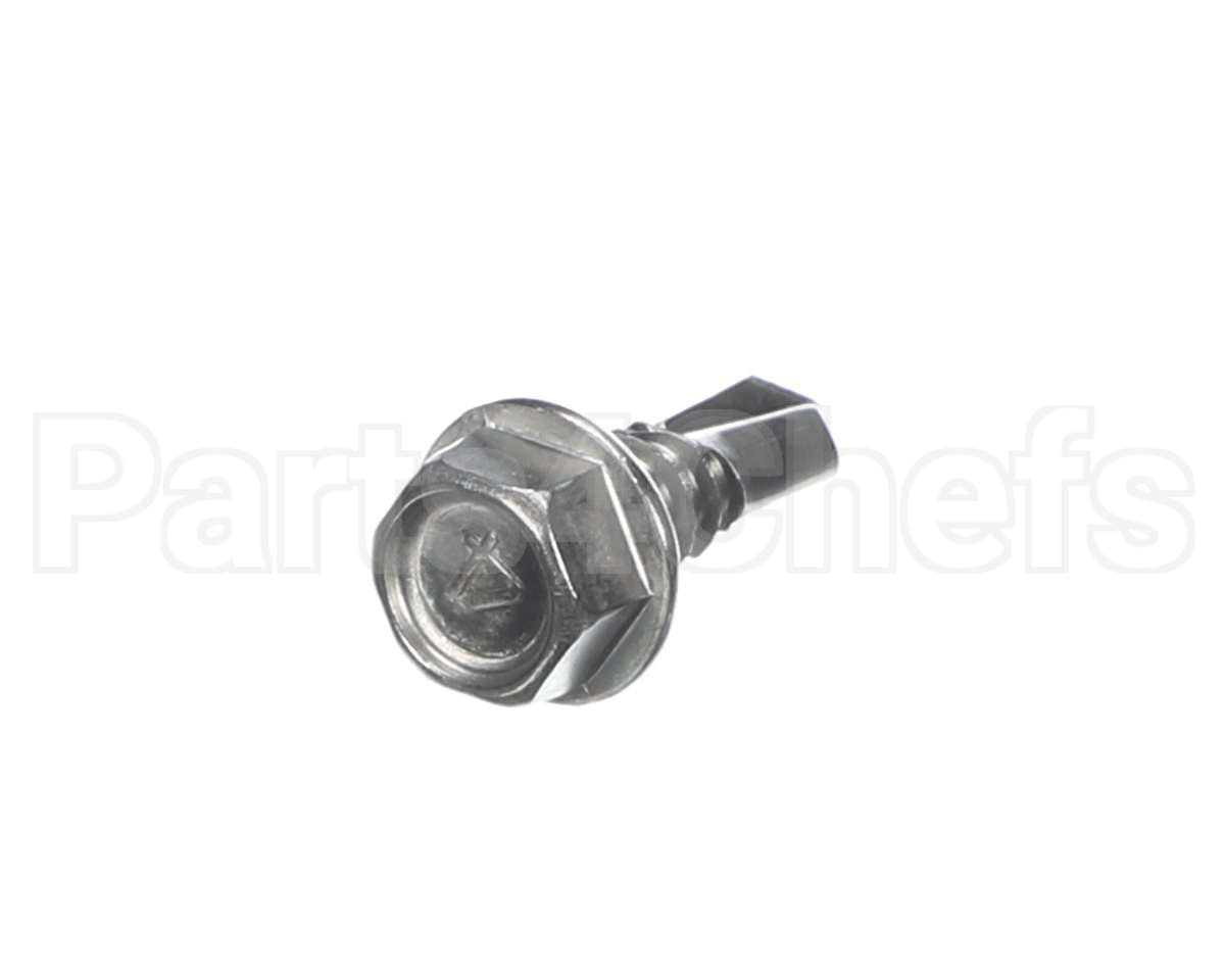 SC03-018 Henny Penny Screw,1/4-14 X 3/4"L 410Ss Hex