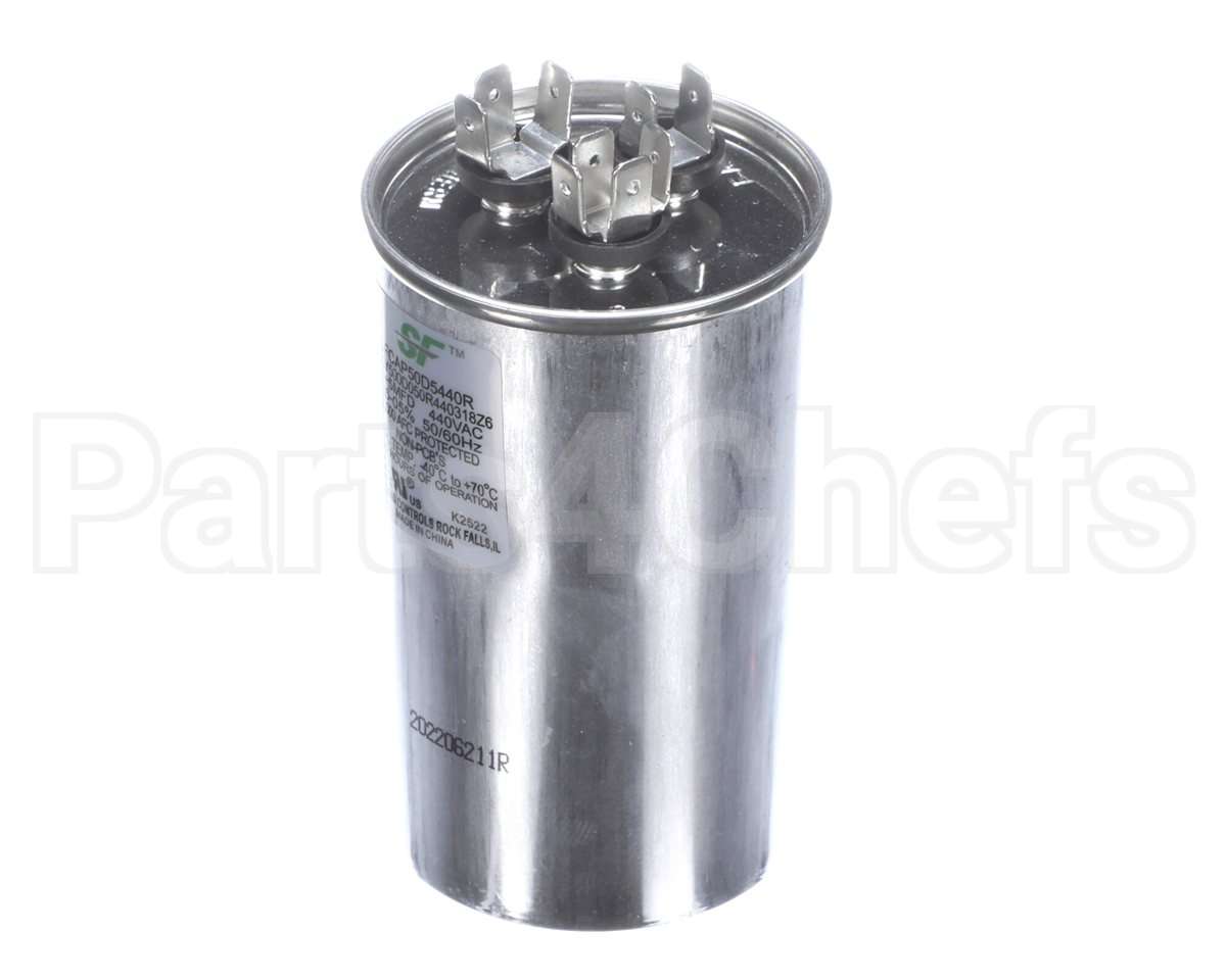 SFCAP50D5440R Trane Capacitor; 50+5Mfd 370/440V Round Run Ca