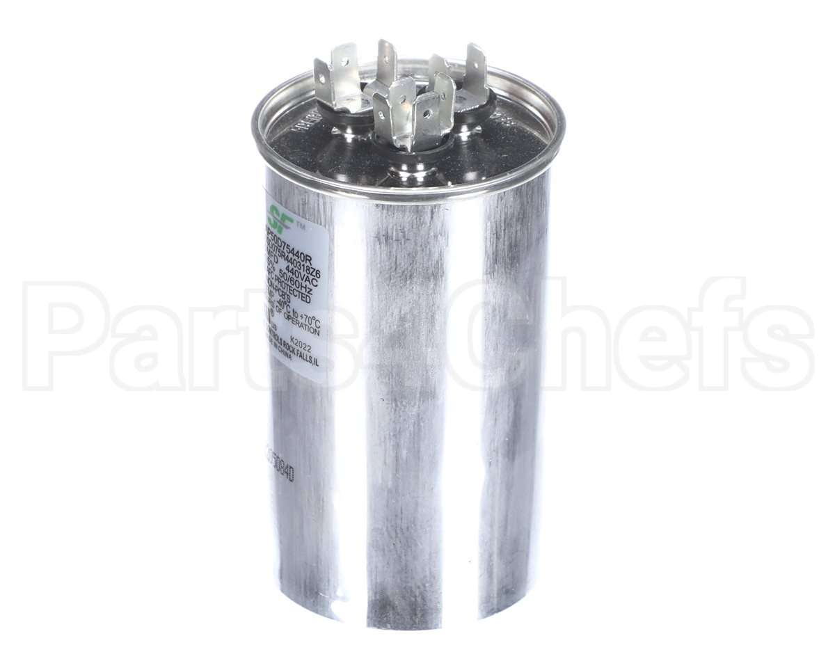 SFCAP50D75440R Trane Capacitor; 50+7.5Mfd 370/440V Round Run