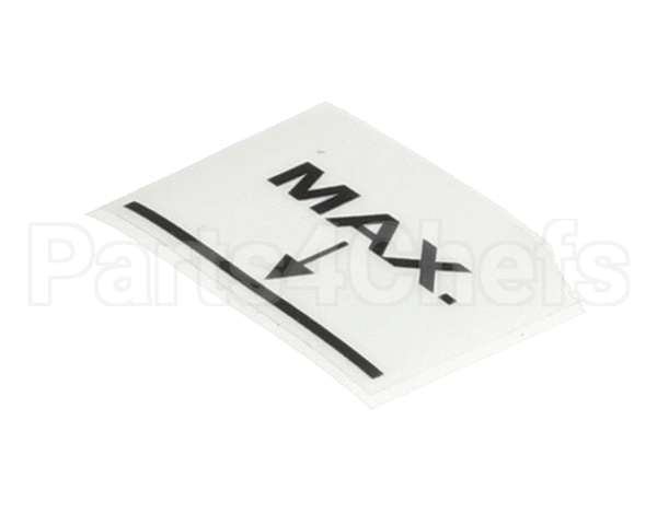 SL300951248 Carpigiani Mix Maximum Level Decal