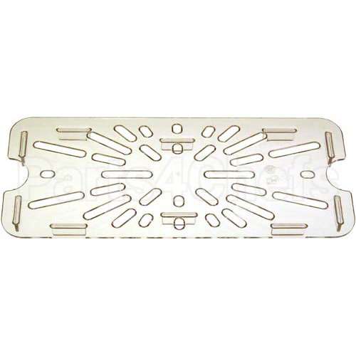 SP-309 Compatible Cambro Drain Tray 1/3 Size-135 Clear