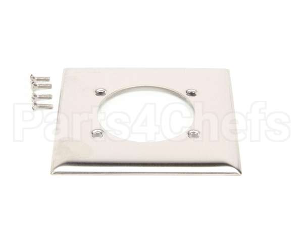 SS701 Hubbell Lighting Ss Wall Plate 2 Gang Sgl Recpt