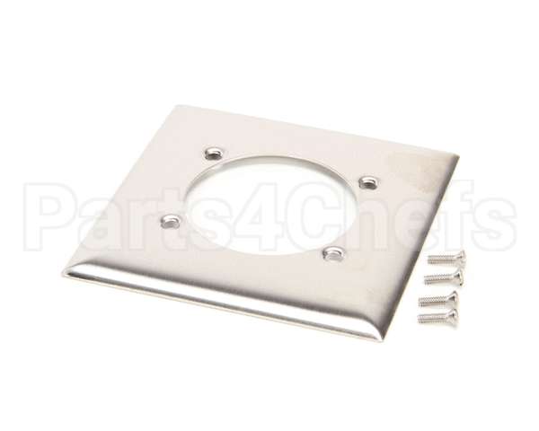 SS701 Hubbell Lighting Ss Wall Plate 2 Gang Sgl Recpt