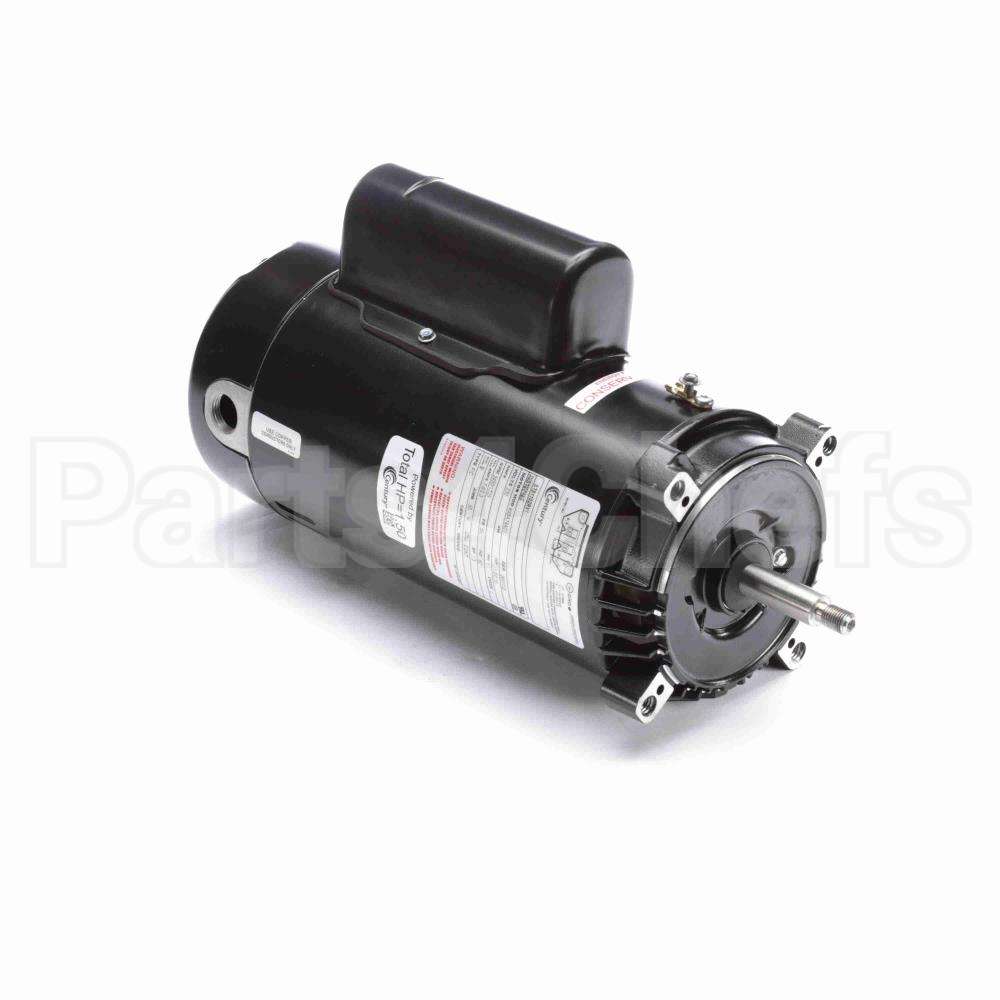 STS1102RV1 Century Pool And Spa Pump Motor