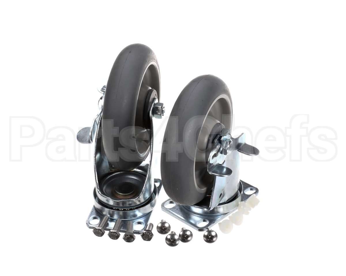 SV1101-2 Winston Caster 5" Plate Locking (Set Of 2)