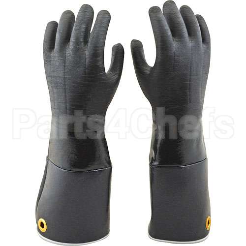 T1217 Compatible San Jamar Rubber Glove - 17"Pair