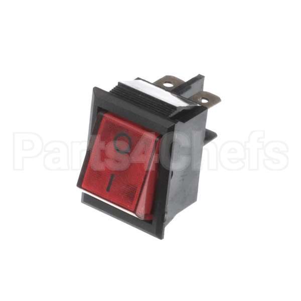 TB-300E-39-2 Compatible Thunderbird Red Rocker Switch