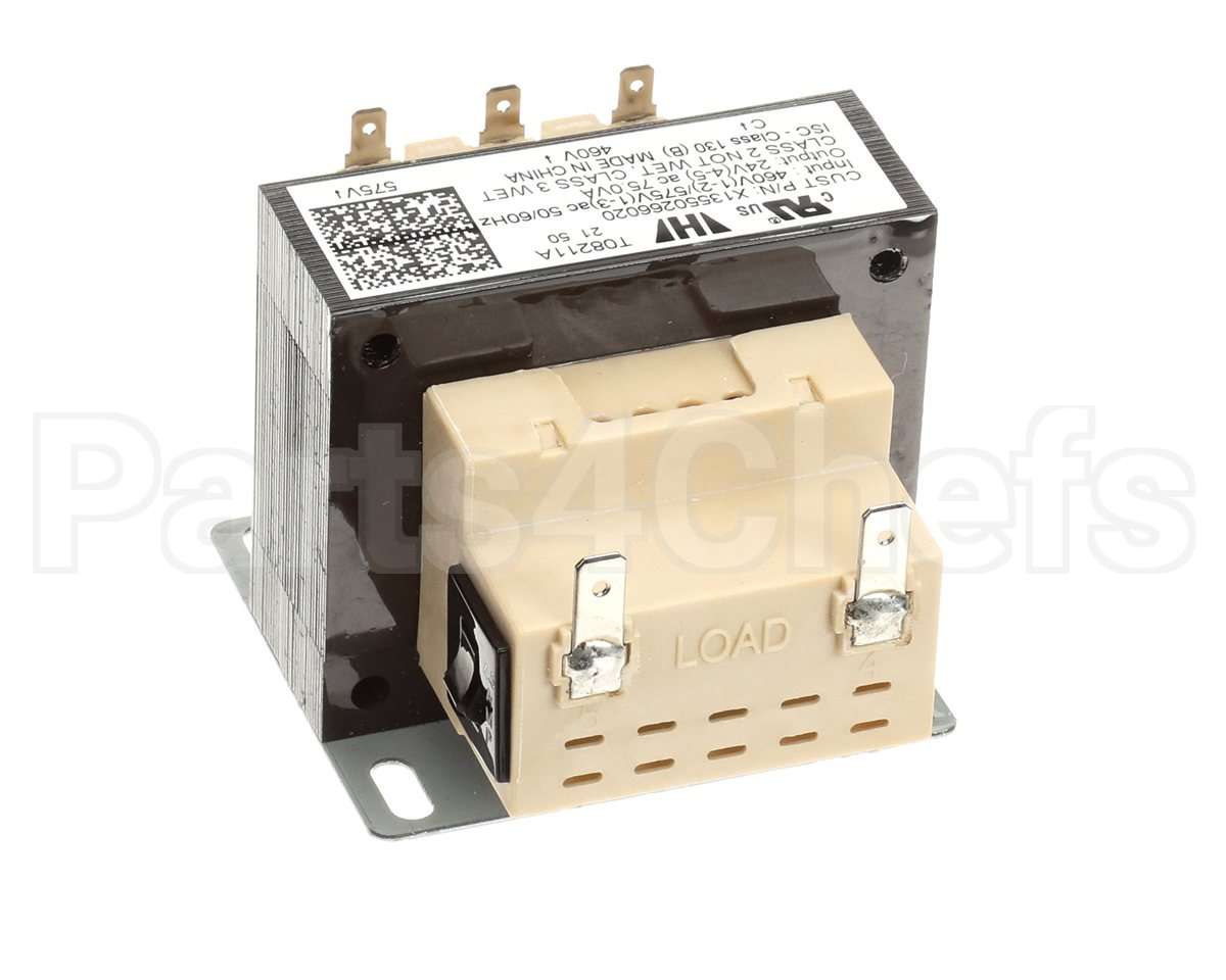 TRR00826 Trane Transformer, 75 Va, 460-575V Pri, 24V Se