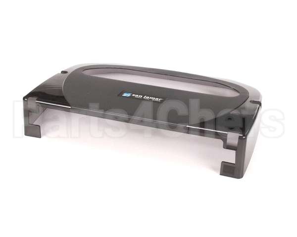 TS510TBK San Jamar Toilet Seat Cover Dispenser - Black Pear
