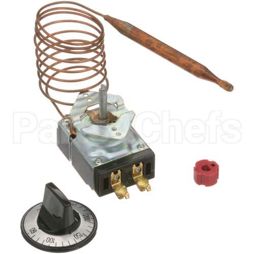 ULTR22A148 Compatible Ultrafryer Thermostat W/ Dial S, 3/8 X 4-1/2, 48