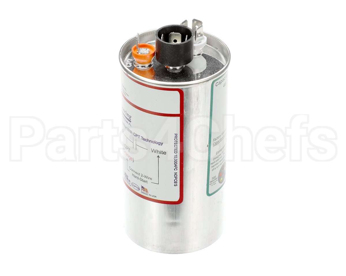 USA2216 Trane Capacitor; 45Mfd 370/440V Round Usa Made