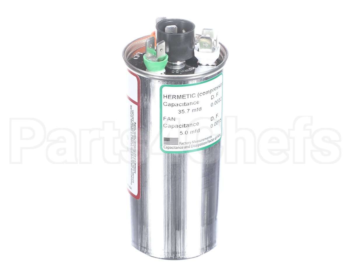 USA2227 Trane Capacitor; 35/5Mfd 370/440V Rnd Usa Made