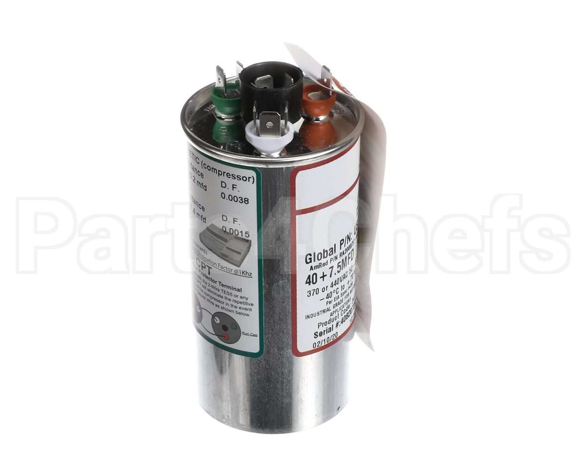 USA2232 Trane Capacitor; 40/7.5Mfd 370/440V Rd Usa Mad