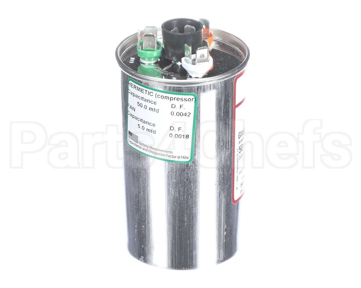 USA2237 Trane Capacitor; 50/5Mfd 370/440V Rnd Usa Made
