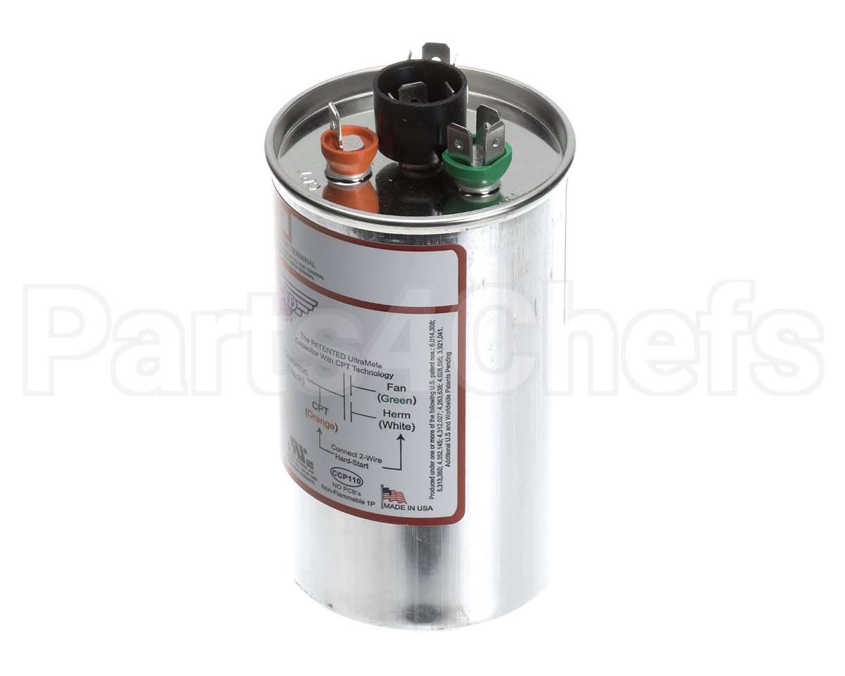 USA2240 Trane Capacitor; 55/5Mfd 370/440V Rnd Usa Made