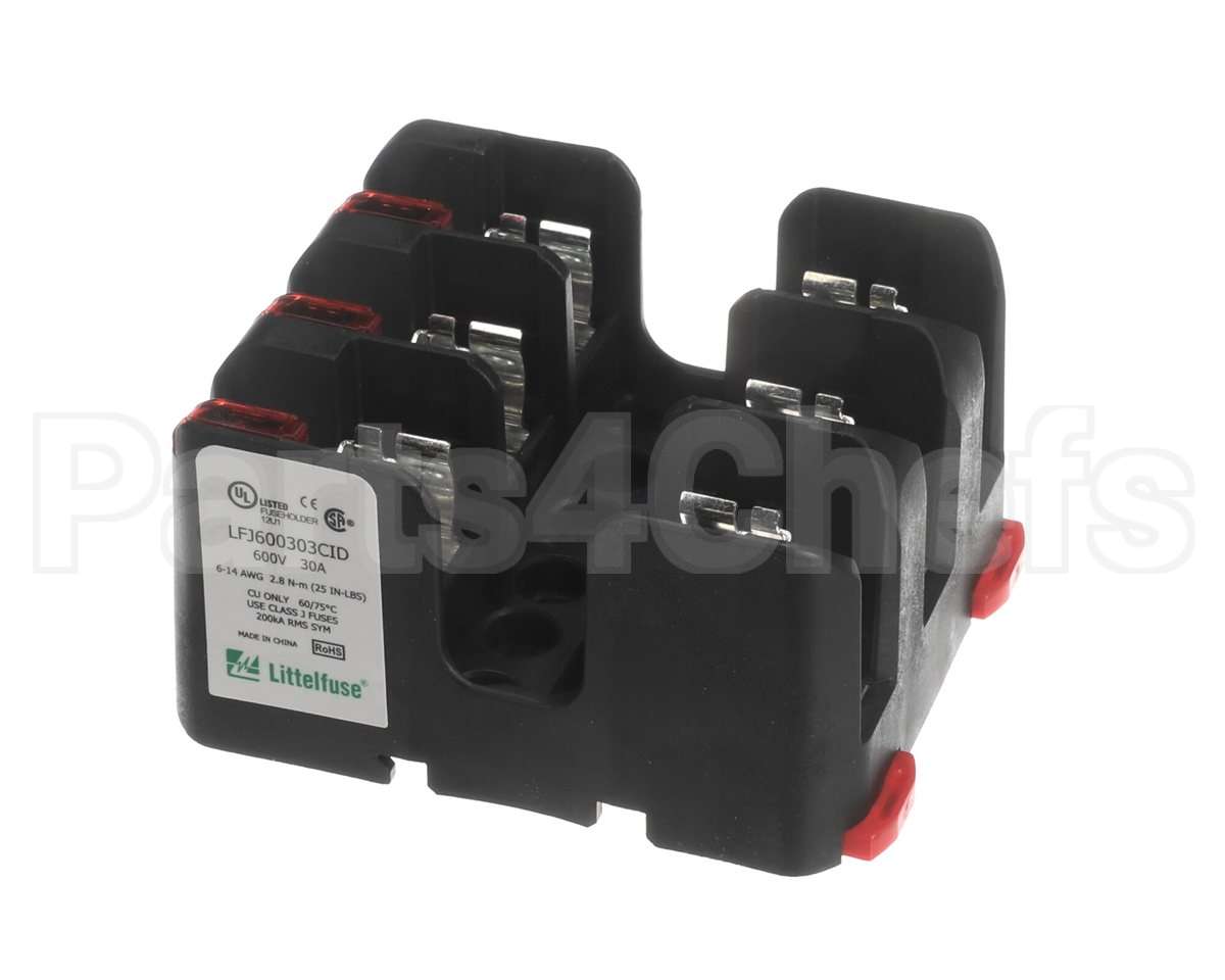 V27090 Aaon Block Fuse 3P/30A/600V Cl J Pg