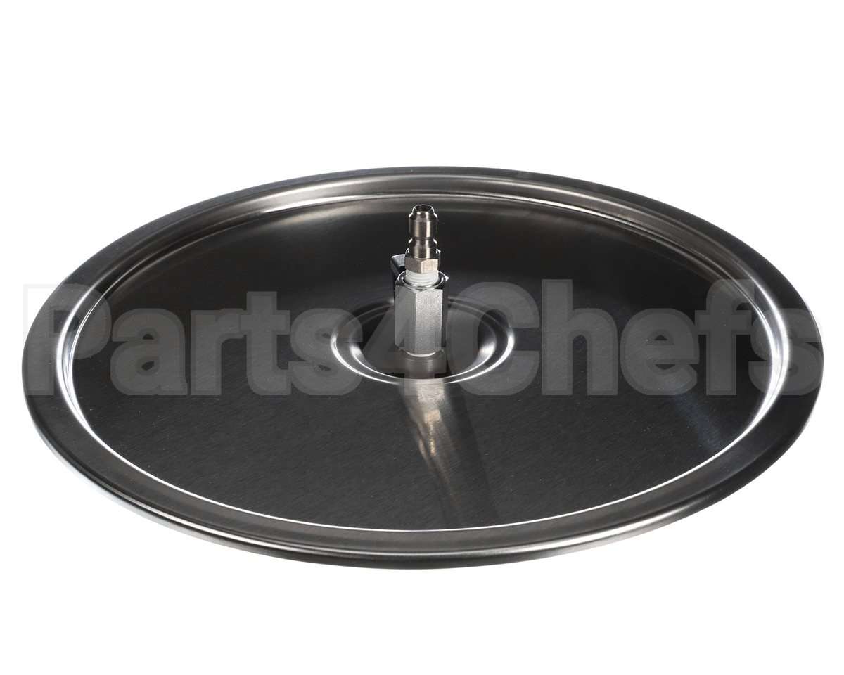 VT630S Biro Lid Asm. W/Ball Valve, Double Drum Vollr