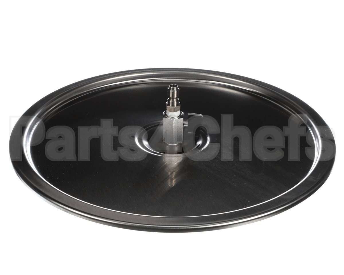 VT630S Biro Lid Asm. W/Ball Valve, Double Drum Vollr