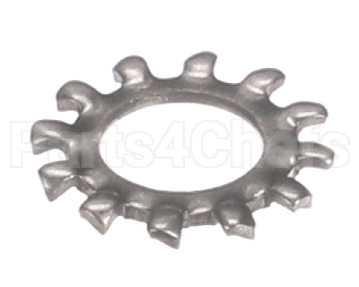 W148 Edlund Washer, 1/4 External Tooth Loc