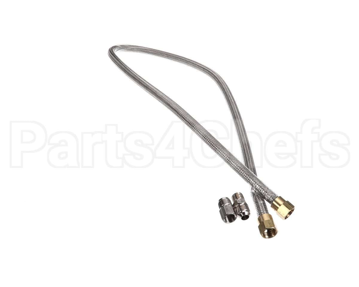 W50B60 Dormont Hi-Psi Water Connector, 1/2 Dia., 60 L