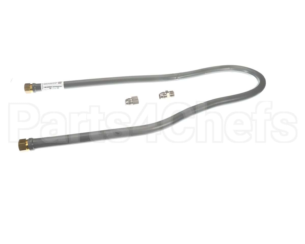 W75BP72 Dormont Hi-Psi Water Connector, 3/4 Dia, 72 L