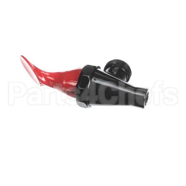 WC-1841HW Compatible Curtis Faucet (Hot Water, Red)