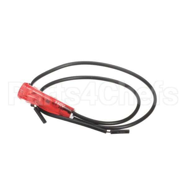 WC-205 Compatible Curtis Light, Indicator Red 120V