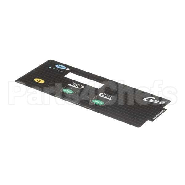 WC-390172 Compatible Curtis Label, Ucm Overlay Rtb 2-Batch