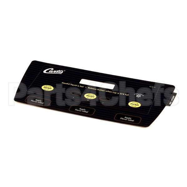 WC-39349 Compatible Curtis Labelassembly, Ucm Door Pcgt3