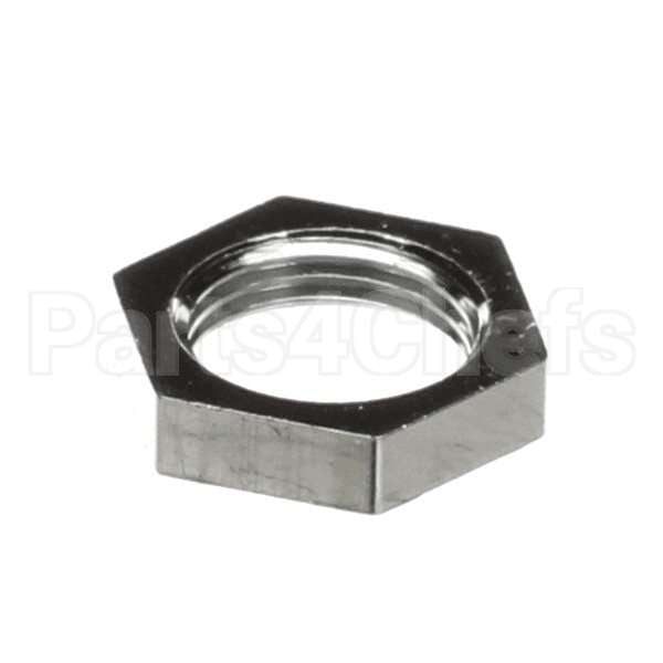 WC-4211 Compatible Curtis Nut, 3/8 Jam Npsm Nickel Plate