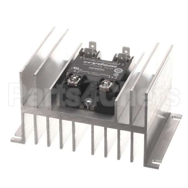WC-8559 Compatible Curtis Relay W/ Heat Sink, S/S, 240V 60A