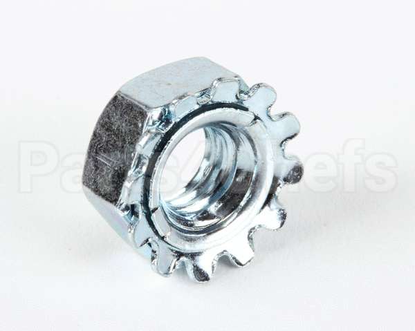 WSH248 Bki Washered Locknut, 1/4-20 Zinc